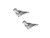 TierraCast Fine Silver Plated Pewter Dia De Los Muertos Paloma Bird Beads 15mm (2 Pieces) TierraCast Fine Silver Plated Pewter Dia De Los Muertos Paloma Bird Beads 15mm (2 Pieces)