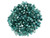 Fire-Polish 2mm : Mirror - Teal (50pcs) Fire-Polish 2mm : Mirror - Teal (50pcs)