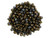 Fire-Polish 2mm : Jet - Bronze Vega (50pcs)