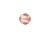 PRESTIGE 5000 Faceted Round Beads, 8mm - Vintage Rose (Each) PRESTIGE 5000 Faceted Round Beads, 8mm - Vintage Rose (Each)