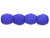 Fire-Polish 3mm : Neon Blue (50pcs) Fire-Polish 3mm : Neon Blue (50pcs)