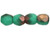 Fire-Polish 3mm : Matte - Apollo - Green Turquoise (50pcs) Fire-Polish 3mm : Matte - Apollo - Green Turquoise (50pcs)