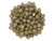 Fire-Polish 3mm : Luster - Opaque Gold/Smoky Topaz (50pcs) Fire-Polish 3mm : Luster - Opaque Gold/Smoky Topaz (50pcs)
