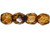 Fire-Polish 3mm : Crystal - Picasso (50pcs) Fire-Polish 3mm : Crystal - Picasso (50pcs)