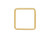 12kt Gold-Filled Jewelry Link, Square, 15mm (Each) 12kt Gold-Filled Jewelry Link, Square, 15mm (Each)