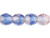 Fire-Polish 4mm : Lt Pink/Blue (50pcs) Fire-Polish 4mm : Lt Pink/Blue (50pcs)