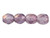 Fire-Polish 4mm : Luster - Translucent Stone Pink (50pcs) Fire-Polish 4mm : Luster - Translucent Stone Pink (50pcs)