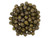 Fire-Polish 4mm : Opaque Yellow - Copper Picasso (50pcs) Fire-Polish 4mm : Opaque Yellow - Copper Picasso (50pcs)