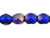 Fire-Polish 4mm : Copper - Cobalt (50pcs) Fire-Polish 4mm : Copper - Cobalt (50pcs)