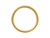 12kt Gold-Filled Jewelry Link, Round, 19mm (Each) 12kt Gold-Filled Jewelry Link, Round, 19mm (Each)