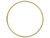 12kt Gold-Filled Jewelry Link, Round, 25mm (Each) 12kt Gold-Filled Jewelry Link, Round, 25mm (Each)