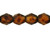 Fire-Polish 4mm : Matte - Crystal - Picasso (50pcs) Fire-Polish 4mm : Matte - Crystal - Picasso (50pcs)