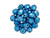 Fire-Polish 6mm : ColorTrends: Saturated Metallic Nebulas Blue (25pcs) Fire-Polish 6mm : ColorTrends: Saturated Metallic Nebulas Blue (25pcs)