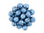 Fire-Polish 6mm : ColorTrends: Saturated Metallic Little Boy Blue (25pcs)