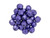 Fire-Polish 6mm : ColorTrends: Saturated Metallic Ultra Violet (25pcs)