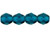 Fire-Polish 6mm : Teal (25pcs) Fire-Polish 6mm : Teal (25pcs)