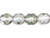 Fire-Polish 6mm : Luster - Green/Crystal (25pcs) Fire-Polish 6mm : Luster - Green/Crystal (25pcs)