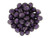 Fire-Polish 6mm : Polychrome - Black Currant (25pcs) Fire-Polish 6mm : Polychrome - Black Currant (25pcs)