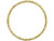 12kt Gold-Filled Jewelry Link, Textured, Round, 25mm (Each) 12kt Gold-Filled Jewelry Link, Textured, Round, 25mm (Each)