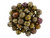 Fire-Polish 6mm : Matte - Metallic Gold Iris (25pcs) Fire-Polish 6mm : Matte - Metallic Gold Iris (25pcs)