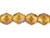 Fire-Polish 6mm : Twilight - Topaz (25pcs) Fire-Polish 6mm : Twilight - Topaz (25pcs)