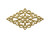 45x26mm Brass Filigree, Diamond (12 Pieces) 45x26mm Brass Filigree, Diamond (12 Pieces)