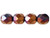 Fire-Polish 6mm : Jet - Bronze Vega (25pcs) Fire-Polish 6mm : Jet - Bronze Vega (25pcs)