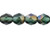 Fire-Polish 6mm : Prairie Green - Celsian (25pcs) Fire-Polish 6mm : Prairie Green - Celsian (25pcs)