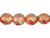 Fire-Polish 8mm : Luster - Transparent Topaz/Pink (25pcs) Fire-Polish 8mm : Luster - Transparent Topaz/Pink (25pcs)