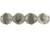 Fire-Polish 8mm : Crystal/Gray (25pcs) Fire-Polish 8mm : Crystal/Gray (25pcs)