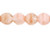 Fire-Polish 8mm : Crystal/Crème (25pcs) Fire-Polish 8mm : Crystal/Crème (25pcs)