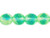 Fire-Polish 8mm : Green/Blue (25pcs) Fire-Polish 8mm : Green/Blue (25pcs)