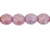 Fire-Polish 8mm : Luster - Stone Pink (25pcs) Fire-Polish 8mm : Luster - Stone Pink (25pcs)