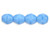 Fire-Polish 8mm : Sky Blue Coral (25pcs) Fire-Polish 8mm : Sky Blue Coral (25pcs)