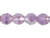 Fire-Polish 8mm : Amethyst/Crystal (25pcs) Fire-Polish 8mm : Amethyst/Crystal (25pcs)