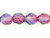 Fire-Polish 8mm : Dual Coated - Tanzanite/Fuchsia (25pcs) Fire-Polish 8mm : Dual Coated - Tanzanite/Fuchsia (25pcs)