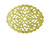 23x29mm Raw Brass Filigree, Domed Oval (12 Pieces) 23x29mm Raw Brass Filigree, Domed Oval (12 Pieces)