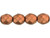 Fire-Polish 8mm : Matte - Metallic Copper (25pcs) Fire-Polish 8mm : Matte - Metallic Copper (25pcs)