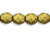 Fire-Polish 8mm : Matte - Metallic Aztec Gold (25pcs) Fire-Polish 8mm : Matte - Metallic Aztec Gold (25pcs)