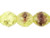 Crackle Fire-Polish 10mm : Olivine/Amethyst (25pcs) Crackle Fire-Polish 10mm : Olivine/Amethyst (25pcs)