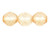Fire-Polish 12mm : Luster - Transparent Champagne (25pcs) Fire-Polish 12mm : Luster - Transparent Champagne (25pcs)