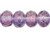 Gem-Cut Fire-Polish Rondelle 7 x 5mm : Luster - Transparent Denim Blue (25pcs) Gem-Cut Fire-Polish Rondelle 7 x 5mm : Luster - Transparent Denim Blue (25pcs)