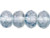 Gem-Cut Fire-Polish Rondelle 7 x 5mm : Luster - Transparent Blue (25pcs) Gem-Cut Fire-Polish Rondelle 7 x 5mm : Luster - Transparent Blue (25pcs)