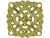 28mm Raw Brass Filigree, Square (12 Pieces) 28mm Raw Brass Filigree, Square (12 Pieces)
