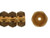 Fire-Polish 6 x 3mm - Rondelle : Smoky Topaz (50pcs) Fire-Polish 6 x 3mm - Rondelle : Smoky Topaz (50pcs)