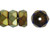 Fire-Polish 6 x 3mm - Rondelle : Iris - Brown (50pcs) Fire-Polish 6 x 3mm - Rondelle : Iris - Brown (50pcs)