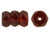 Fire-Polish 6 x 3mm - Rondelle : Garnet (50pcs) Fire-Polish 6 x 3mm - Rondelle : Garnet (50pcs)