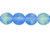 German Style Triangle 6mm : Matte - Blue/Lt Green (25pcs) German Style Triangle 6mm : Matte - Blue/Lt Green (25pcs)