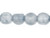 Antique Style Triangle 6mm : Luster - Transparent Blue (25pcs) Antique Style Triangle 6mm : Luster - Transparent Blue (25pcs)