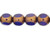 Antique Style Triangle 8mm - Bronze : Sapphire (25pcs) Antique Style Triangle 8mm - Bronze : Sapphire (25pcs)